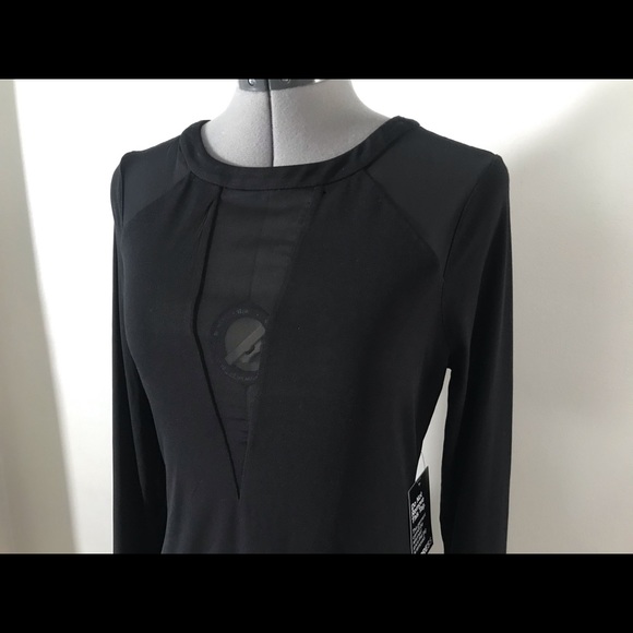 Express Black Mini With Cutouts Sz M - Picture 2 of 7